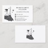 Modern Professional Cleaning Company Visitekaartje (Voorkant / Achterkant)
