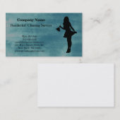 Modern Professional Cleaning Service Visitekaartje (Voorkant / Achterkant)