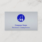 Modern Professional Cleaning Service Visitekaartje (Voorkant)