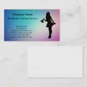 Modern Professional Cleaning Service Visitekaartje (Voorkant / Achterkant)