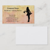 Modern Professional Cleaning Service Visitekaartje (Voorkant / Achterkant)