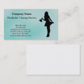 Modern Professional Cleaning Service Visitekaartje (Voorkant / Achterkant)