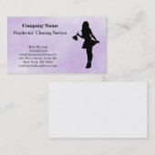 Modern Professional Cleaning Service Visitekaartje (Voorkant / Achterkant)