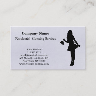 Modern Professional Cleaning Service Visitekaartje