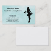 Modern Professional Cleaning Service Visitekaartje (Voorkant / Achterkant)