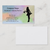 Modern Professional Cleaning Service Visitekaartje (Voorkant / Achterkant)