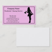 Modern Professional Cleaning Service Visitekaartje (Voorkant / Achterkant)