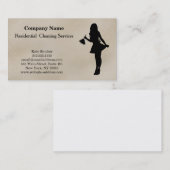 Modern Professional Cleaning Service Visitekaartje (Voorkant / Achterkant)