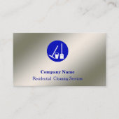 Modern Professional Cleaning Service Visitekaartje (Voorkant)