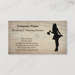 Modern Professional Cleaning Service Visitekaartje