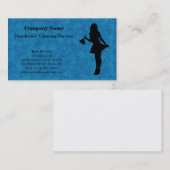 Modern Professional Cleaning Service Visitekaartje (Voorkant / Achterkant)