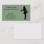 Modern Professional Cleaning Service Visitekaartje (Voorkant / Achterkant)