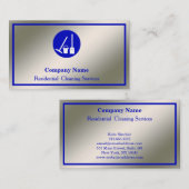 Modern Professional Cleaning Service Visitekaartje (Voorkant / Achterkant)