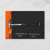 Modern Professional Construction de heer Handyman Visitekaartje (Achterkant)