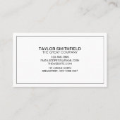 Modern Professional Corporate Trendy Concrete Visitekaartje (Achterkant)