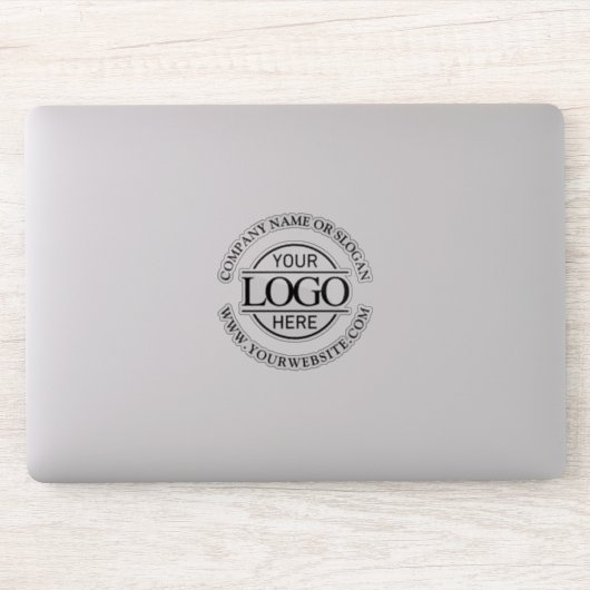 Modern Professional Custom  Business Logo Branded Sticker (Computer)