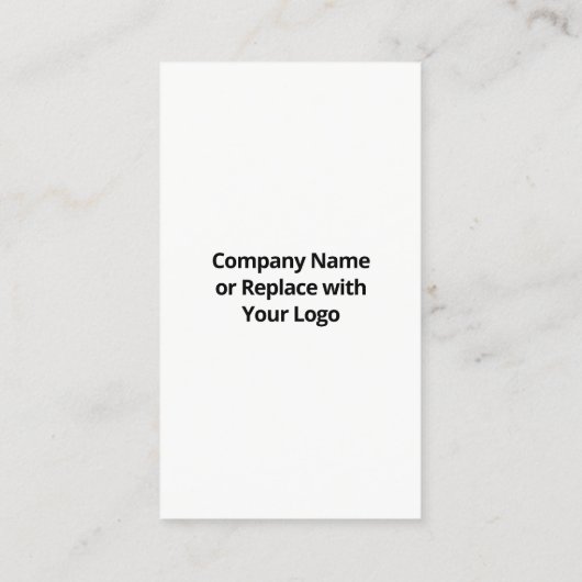 Modern Professional Foto en Logo toevoegen Visitekaartje (Achterkant)