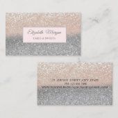 Modern Professional Glitter, Lijst Visitekaartje (Voorkant / Achterkant)