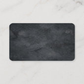 Modern Professional Grey Red Stylish Trendy Visitekaartje (Achterkant)