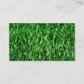 Modern Professional Lawn Care Gardener Services Visitekaartje (Achterkant)