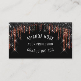 Modern Professional Makeup Artist Hair Eyelash Visitekaartje