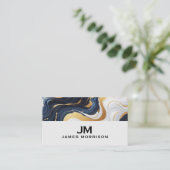 Modern Professional Minimalist Executive Generic B Visitekaartje (Staand voorkant)