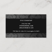 Modern Professional Minimalist Executive Generic B Visitekaartje (Achterkant)