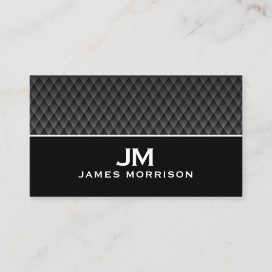 Modern Professional Minimalist Executive Generic B Visitekaartje (Voorkant)