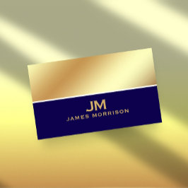 Modern Professional Minimalist Executive Generic B Visitekaartje