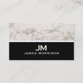 Modern Professional Minimalist Executive Generic B Visitekaartje (Voorkant)