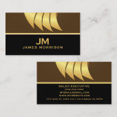 Modern Professional Minimalist Executive Generic B Visitekaartje (Voorkant / Achterkant)