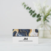 Modern Professional Minimalist Executive Generic B Visitekaartje (Staand voorkant)