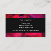 Modern Professional Minimalist Executive Generic B Visitekaartje (Achterkant)