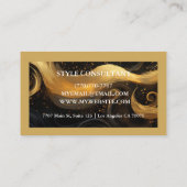 Modern Professional Minimalist Executive Generic Visitekaartje (Achterkant)