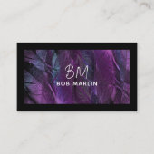 Modern Professional Minimalist Executive Generic Visitekaartje (Voorkant)