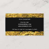 Modern Professional Minimalist Executive Generic Visitekaartje (Achterkant)