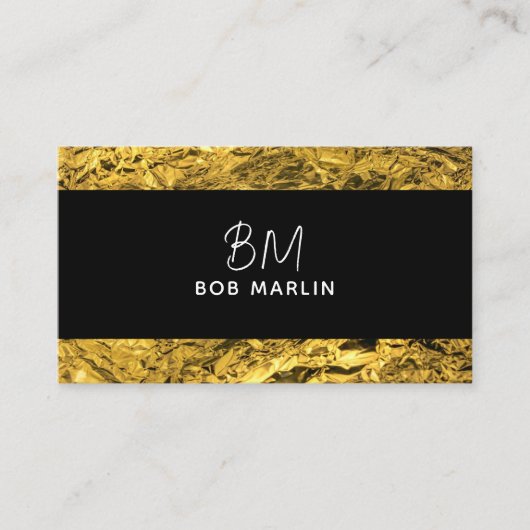 Modern Professional Minimalist Executive Generic Visitekaartje (Voorkant)