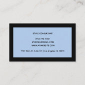 Modern Professional Minimalist Executive Generic Visitekaartje (Achterkant)