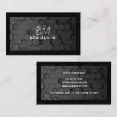 Modern Professional Minimalist Executive Generic Visitekaartje (Voorkant / Achterkant)