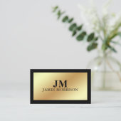 Modern Professional Minimalist Executive Generic Visitekaartje (Staand voorkant)