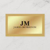 Modern Professional Minimalist Executive Generic Visitekaartje (Voorkant)