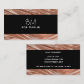 Modern Professional Minimalist Executive Generic Visitekaartje (Voorkant / Achterkant)