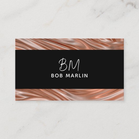 Modern Professional Minimalist Executive Generic Visitekaartje (Voorkant)