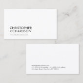 MODERN PROFESSIONAL Nr. 2 Visitekaartje (Voorkant / Achterkant)