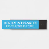 Modern Professional Office Door Sign Deurbordje (Voorkant)