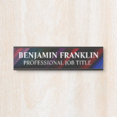 Modern Professional Office Door Sign Deurbordje (Voorkant)