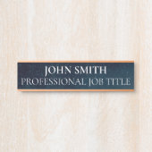 Modern Professional Office Door Sign Deurbordje (Voorkant)