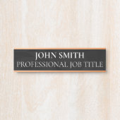 Modern Professional Office Door Sign Deurbordje (Voorkant)