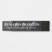 Modern Professional Office Door Sign Deurbordje (Voorkant)