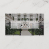 Modern Professional Photo Rental Property Logo Visitekaartje (Voorkant)